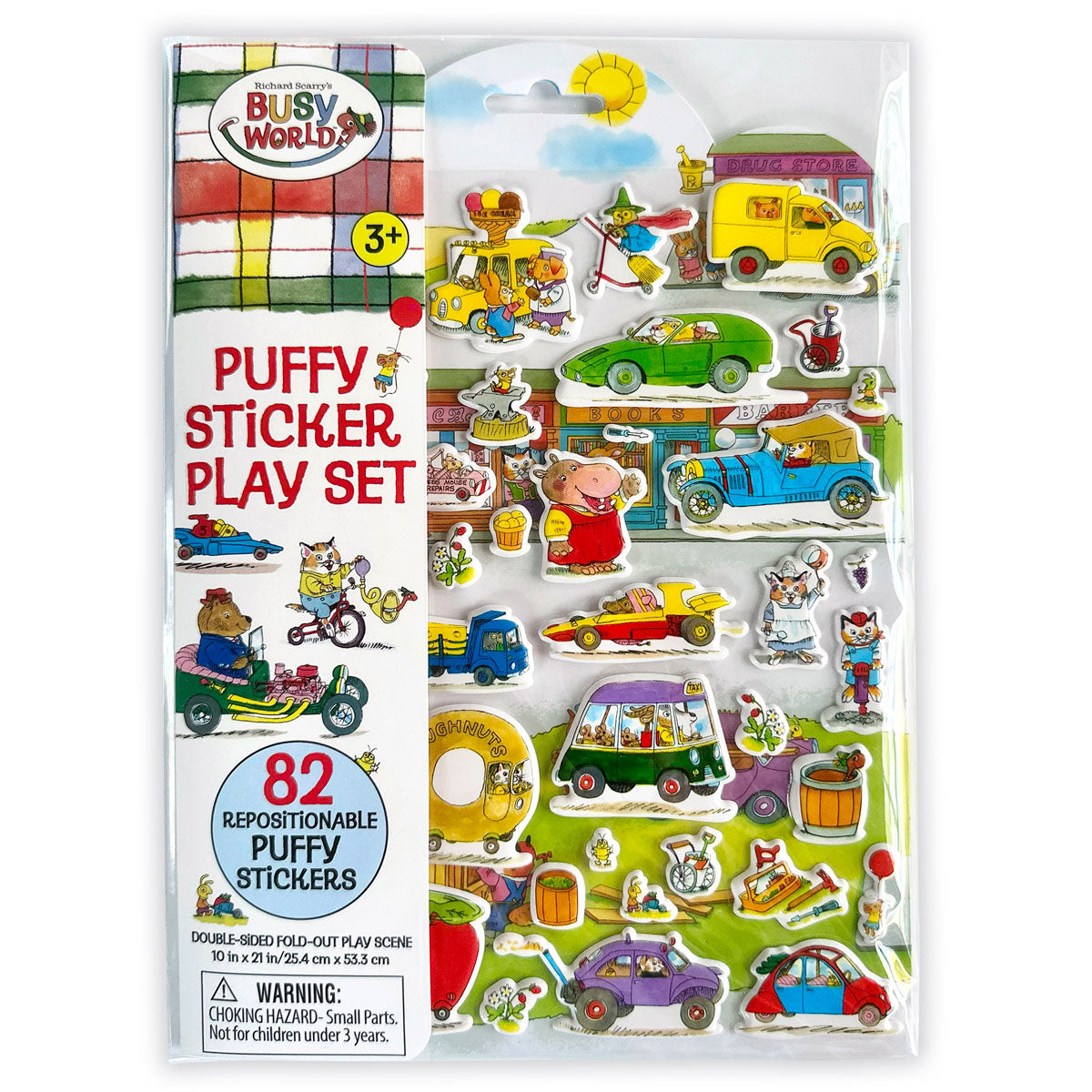 Busy Town Puffy Sticker Playset