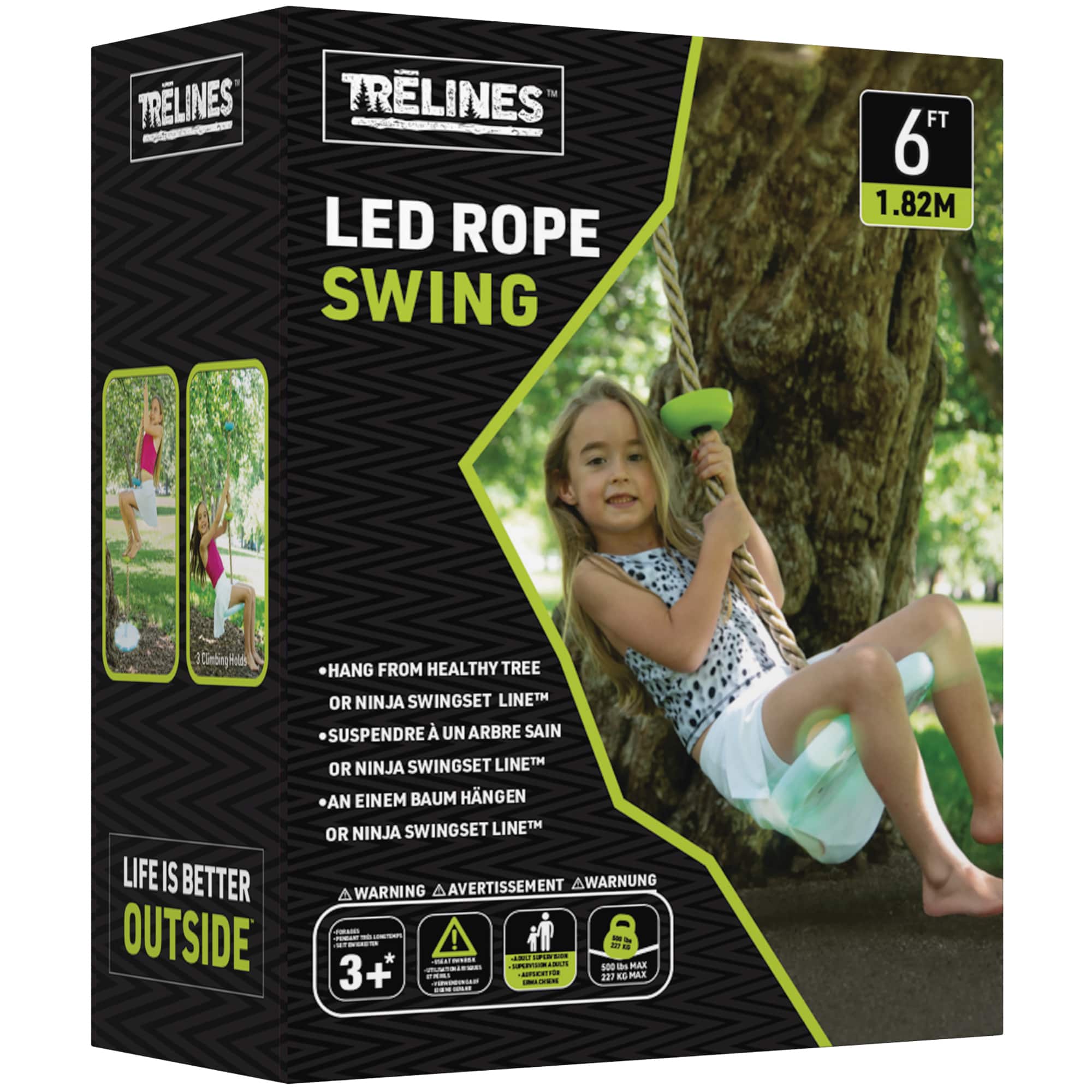 LED Climbing Rope Swing 6ft