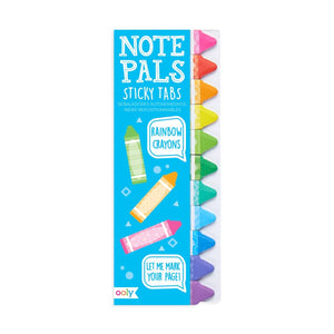 Note Pals Sticky Tabs - Rainbow Crayons (1 Pack)