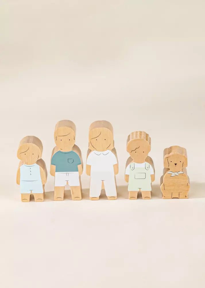 Wooden Dollhouse Characters