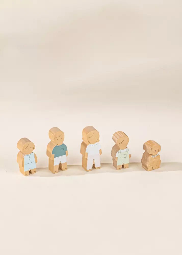 Wooden Dollhouse Characters