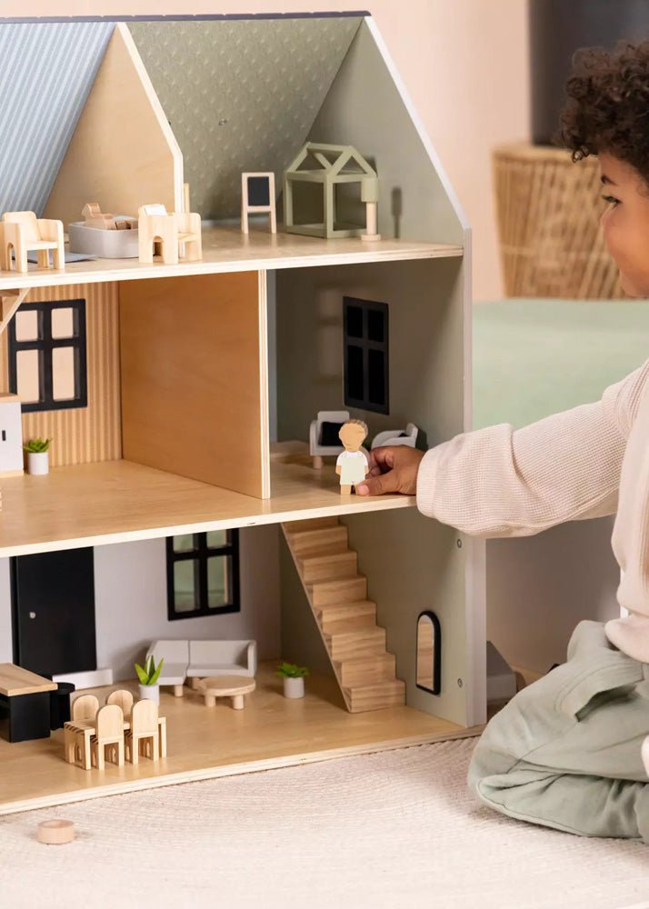Wooden Dollhouse Characters
