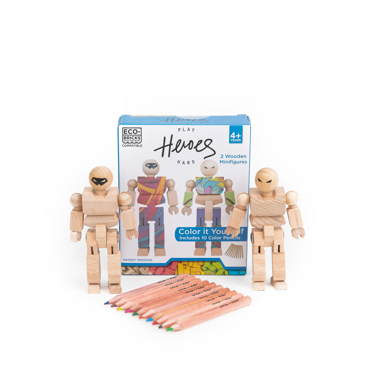 Playhard Heroes MiniFigure DIY 1pc