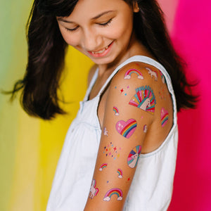 Tattoo Sheets - Rainbow Unicorns