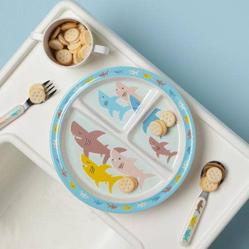 Silverware Set - Smiley Shark