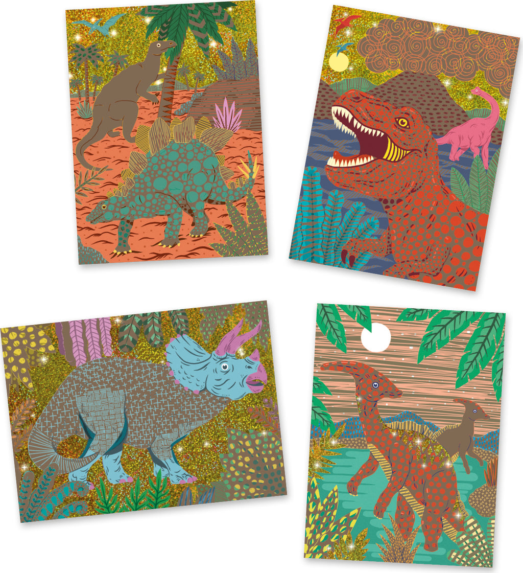 Scratch Cards - Dinosaurs