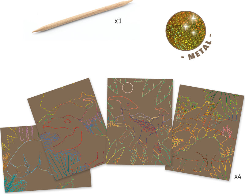 Scratch Cards - Dinosaurs