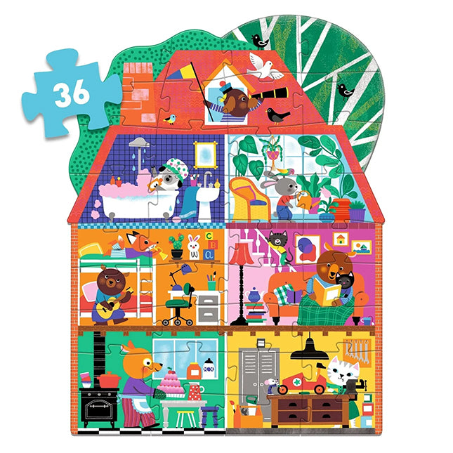 Giant Floor Puzzle - The Little Buddies House