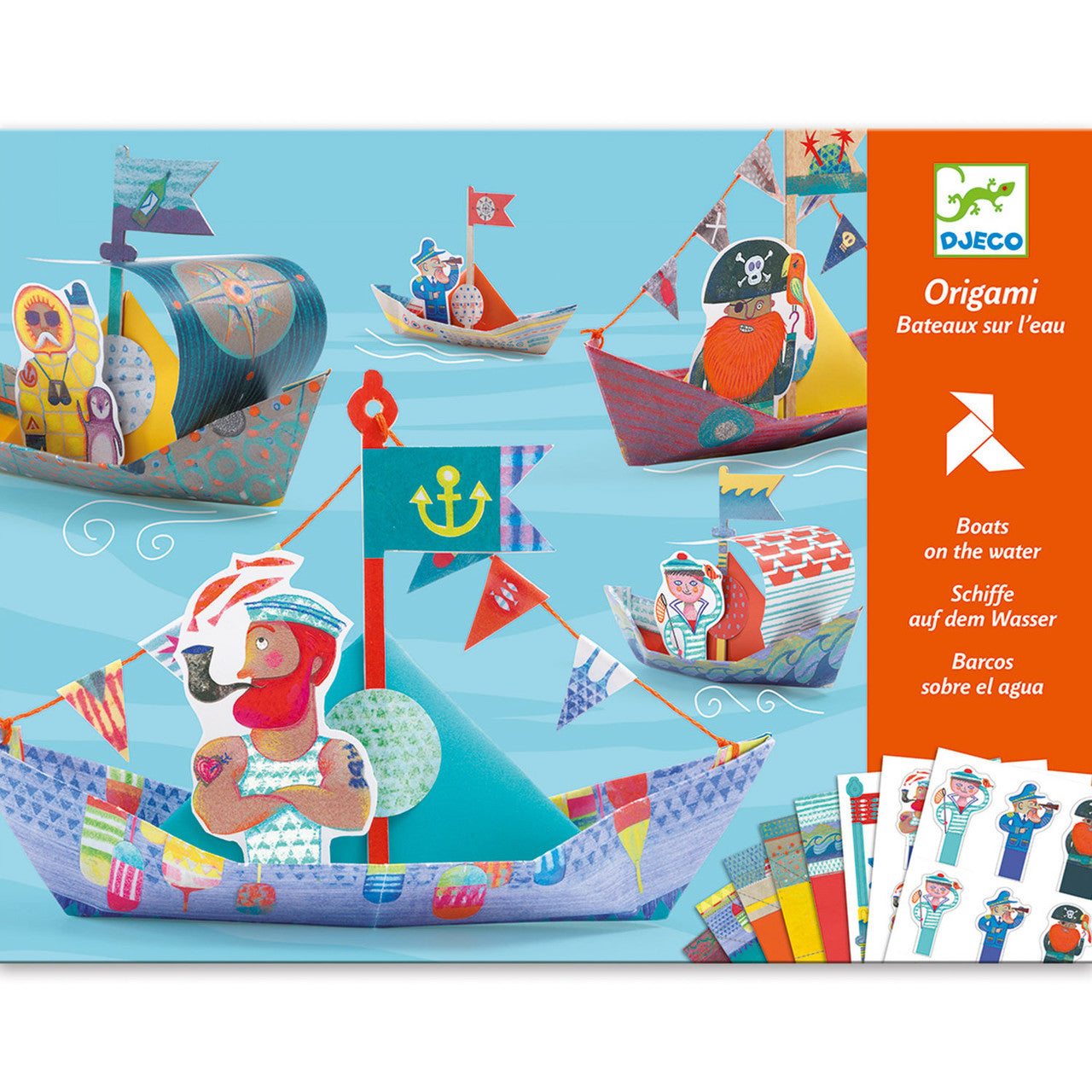 Origami - Floating Boats