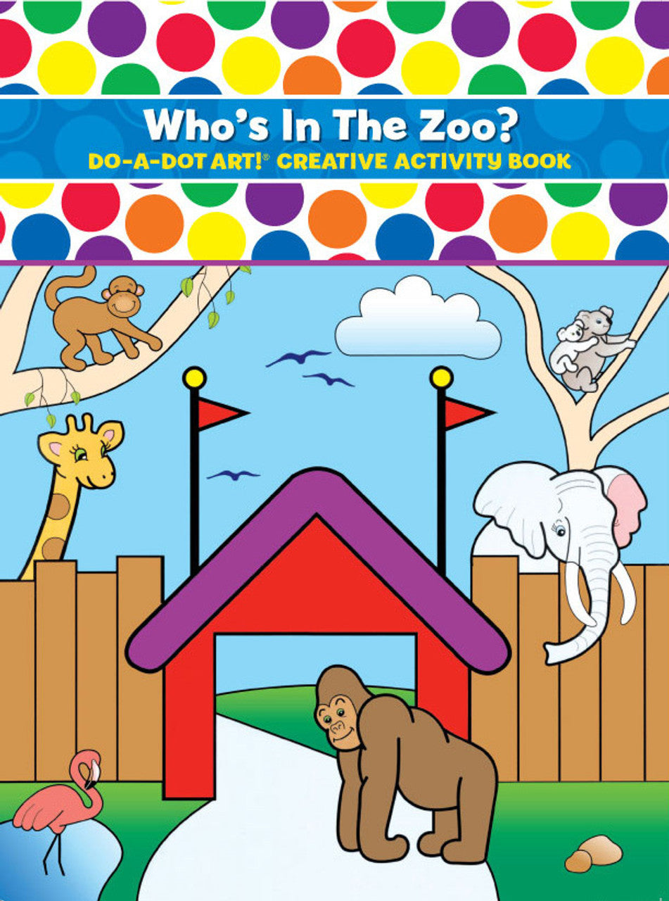 Color Me Zoo Animals Book