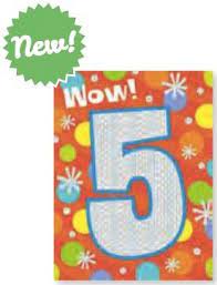 Age 5 Enclosure Card
