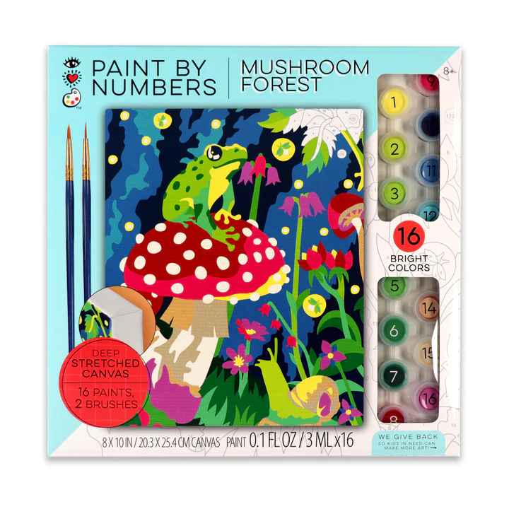 Paint by Numbers - Mushroom Forest