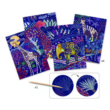 Lush Nature Scratch Cards