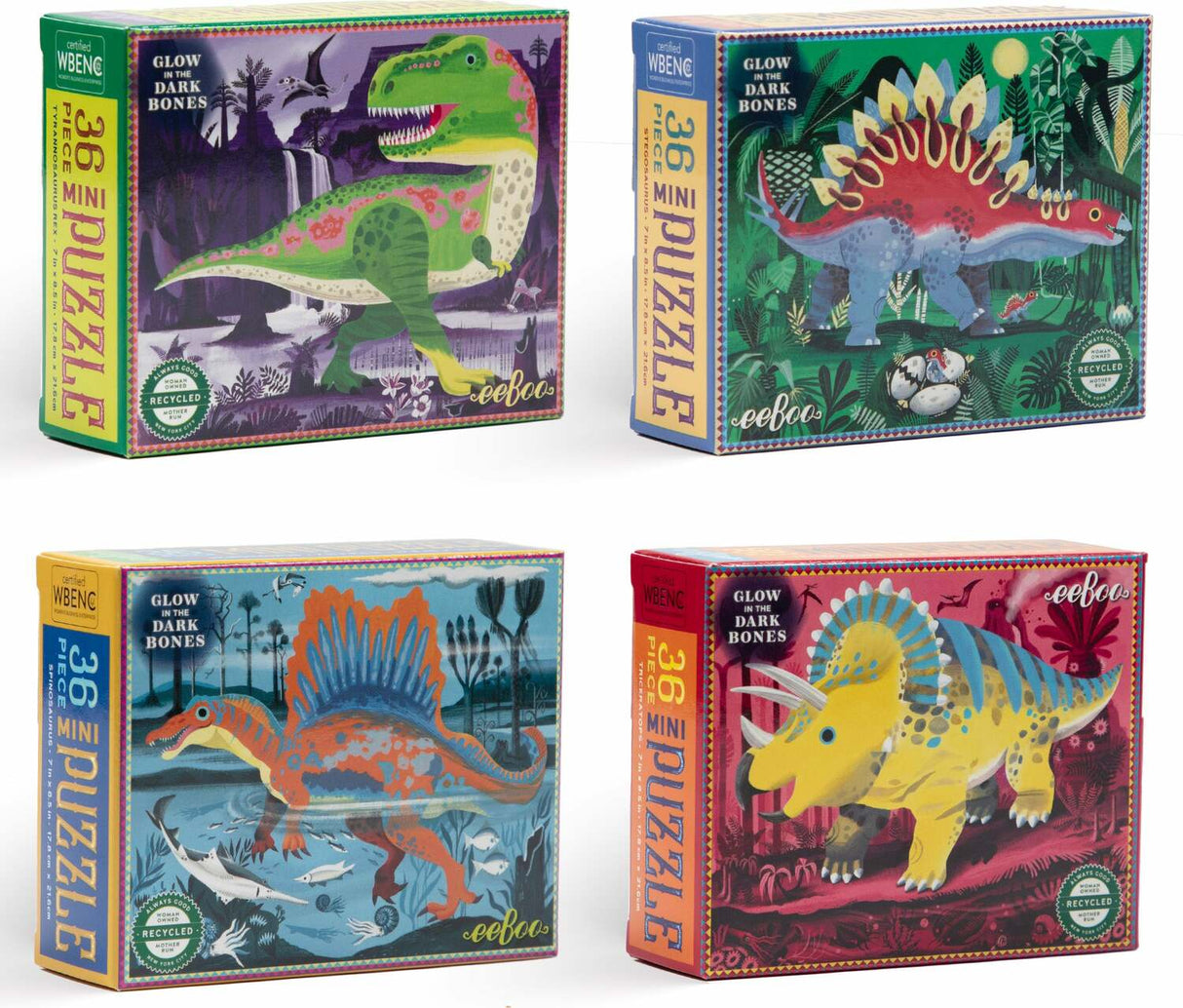 Mini Dinosaur Puzzle Asst - Default