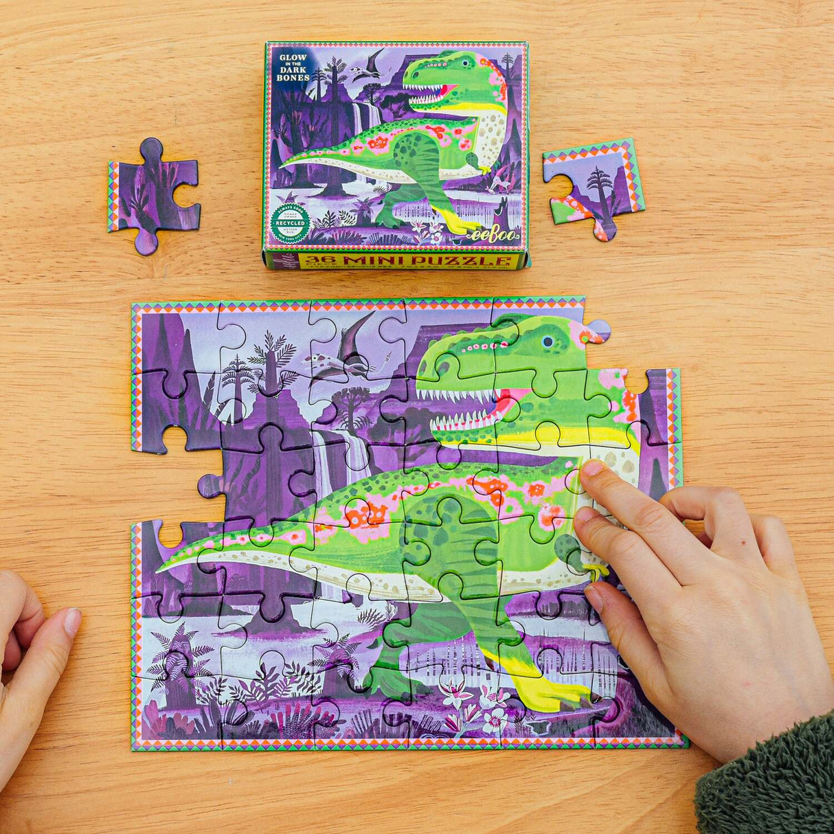 Mini Dinosaur Puzzle Asst - Default