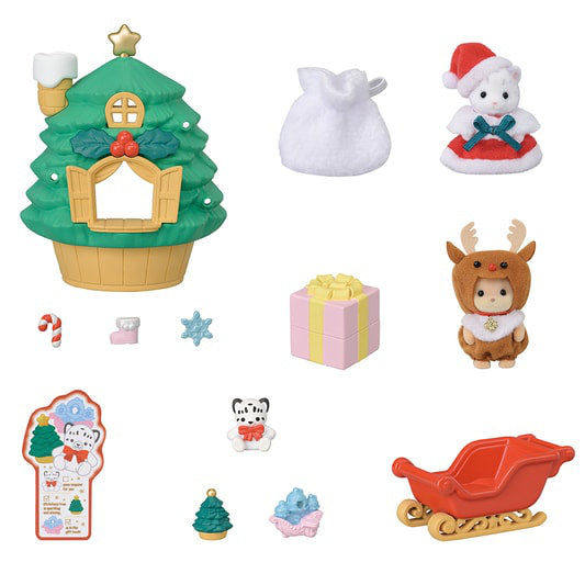 Baby Santa's Christmas Tree House