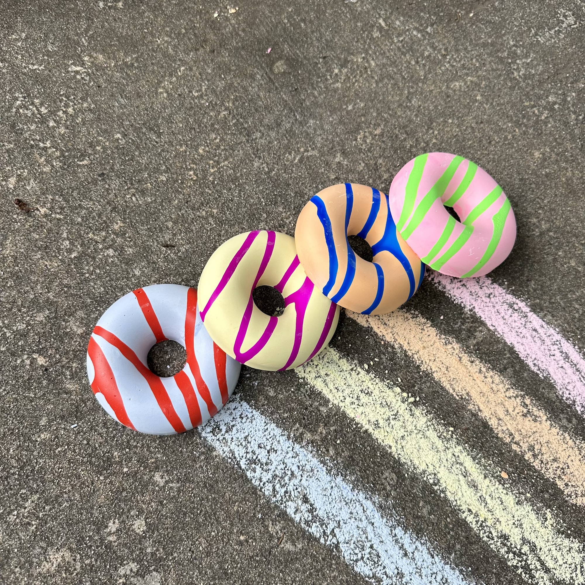 Donut Sidewalk Chalk