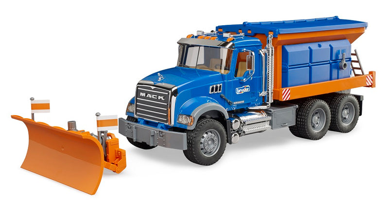Bruder 02816 Mack Granite Snowplow Truck
