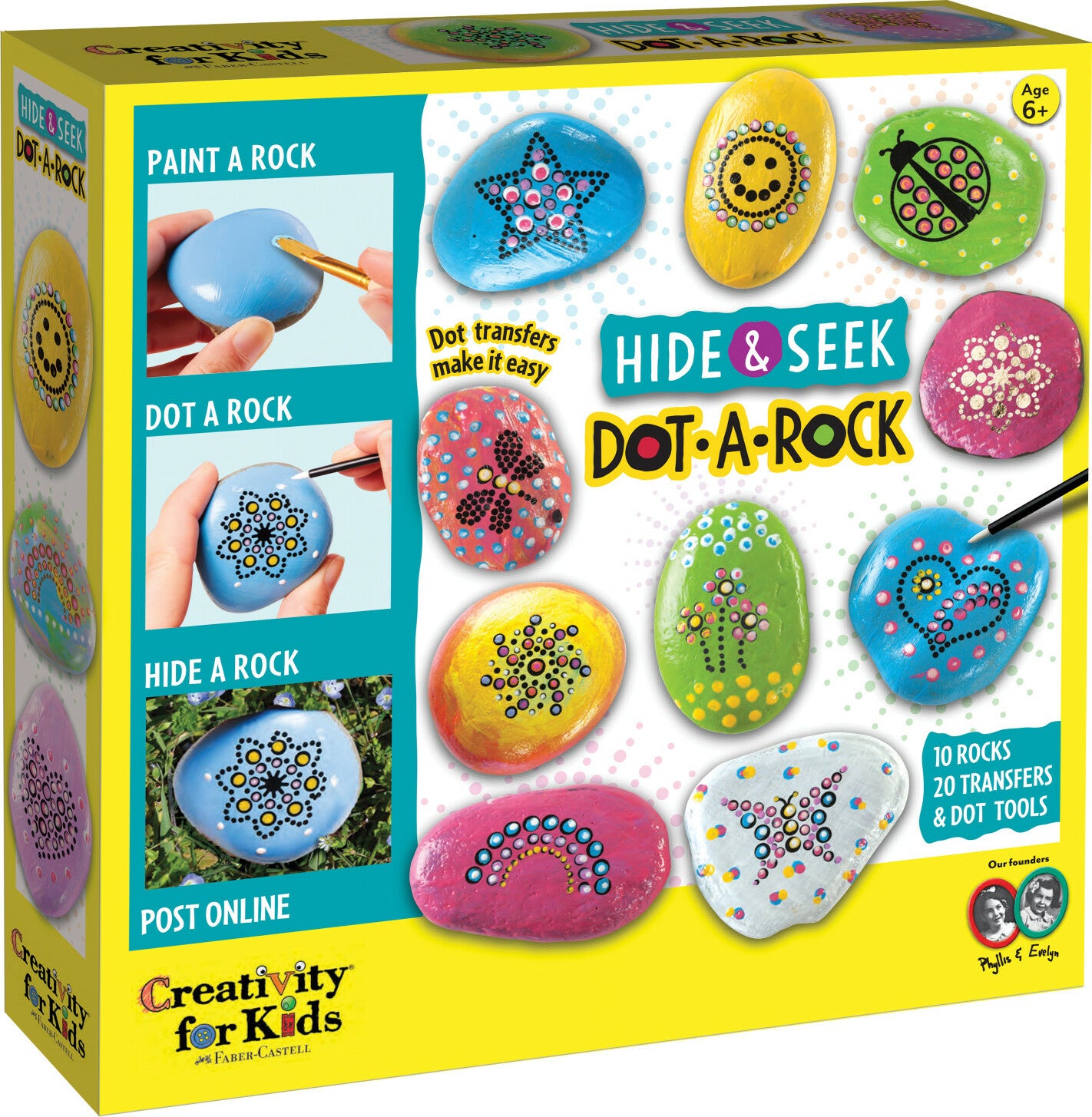 Hide & Seek Dot a Rock Painting Kit