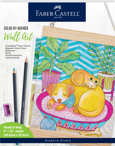 Color by Number Wall Art Pet Parents