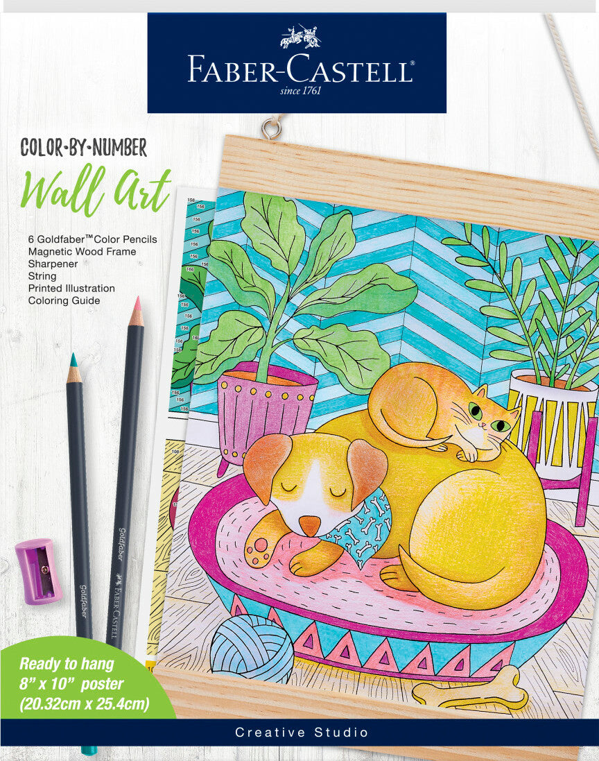 Color by Number Wall Art Pet Parents