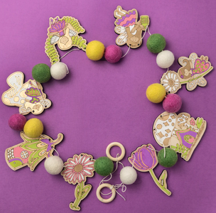 Fairy Garden DIY Garland