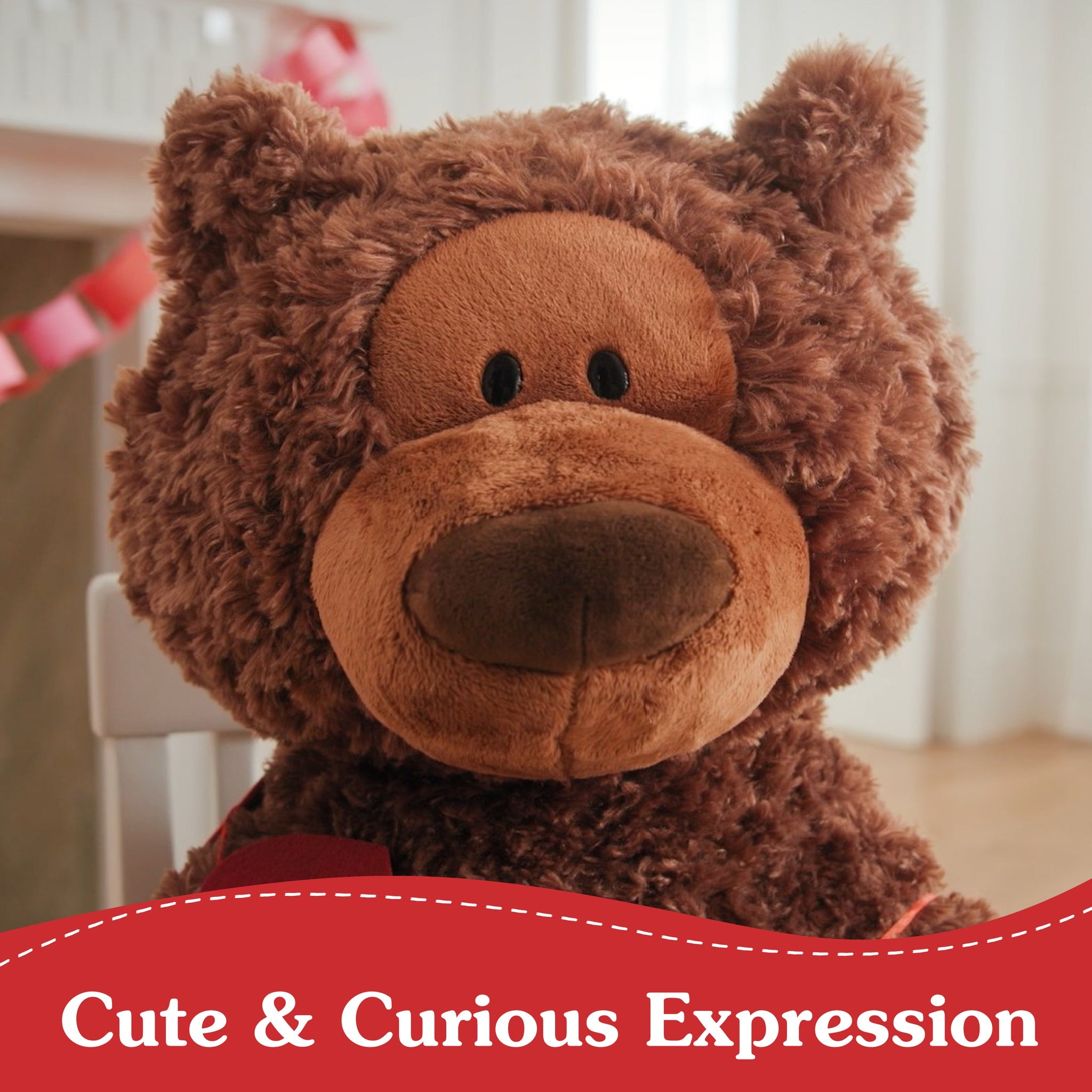 Philbin Bear, Chocolate Brown