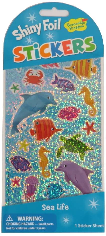 Puffy Stickers Sea Life