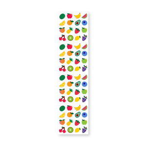A Little Fruity Stickers on the Roll