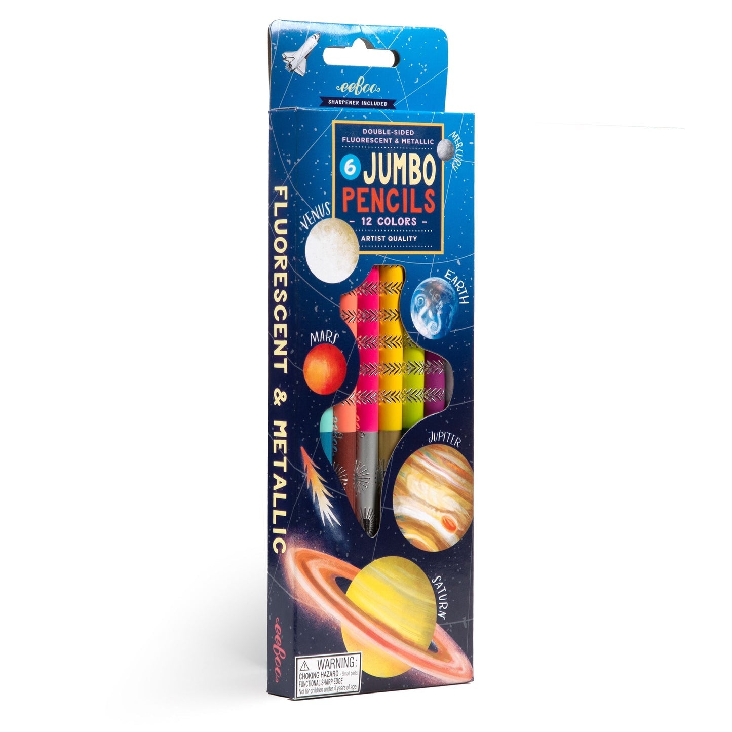 Jumbo Double-Sided Pencils - Our Planets