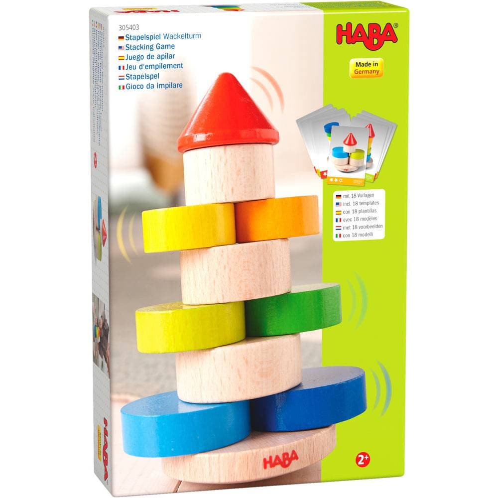 Wobbly Tower Stacking Game