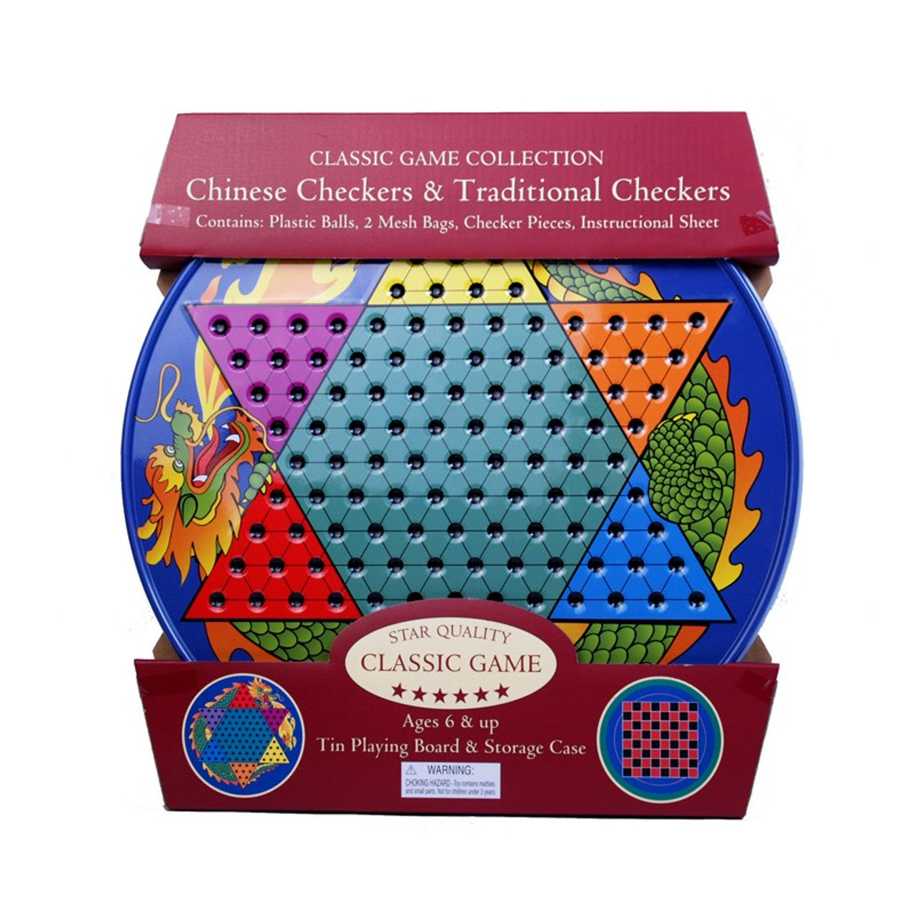 Chinese Checkers & Traditional Checkers