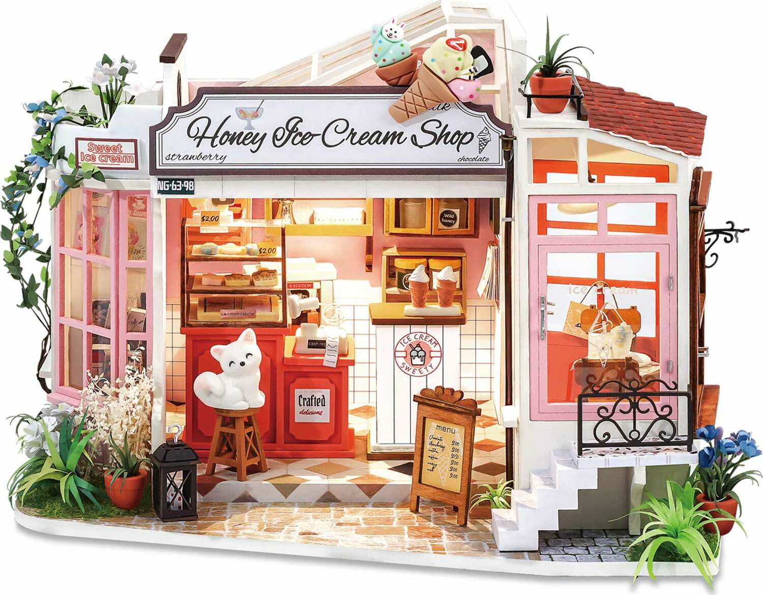 Honey Ice-Cream Shop