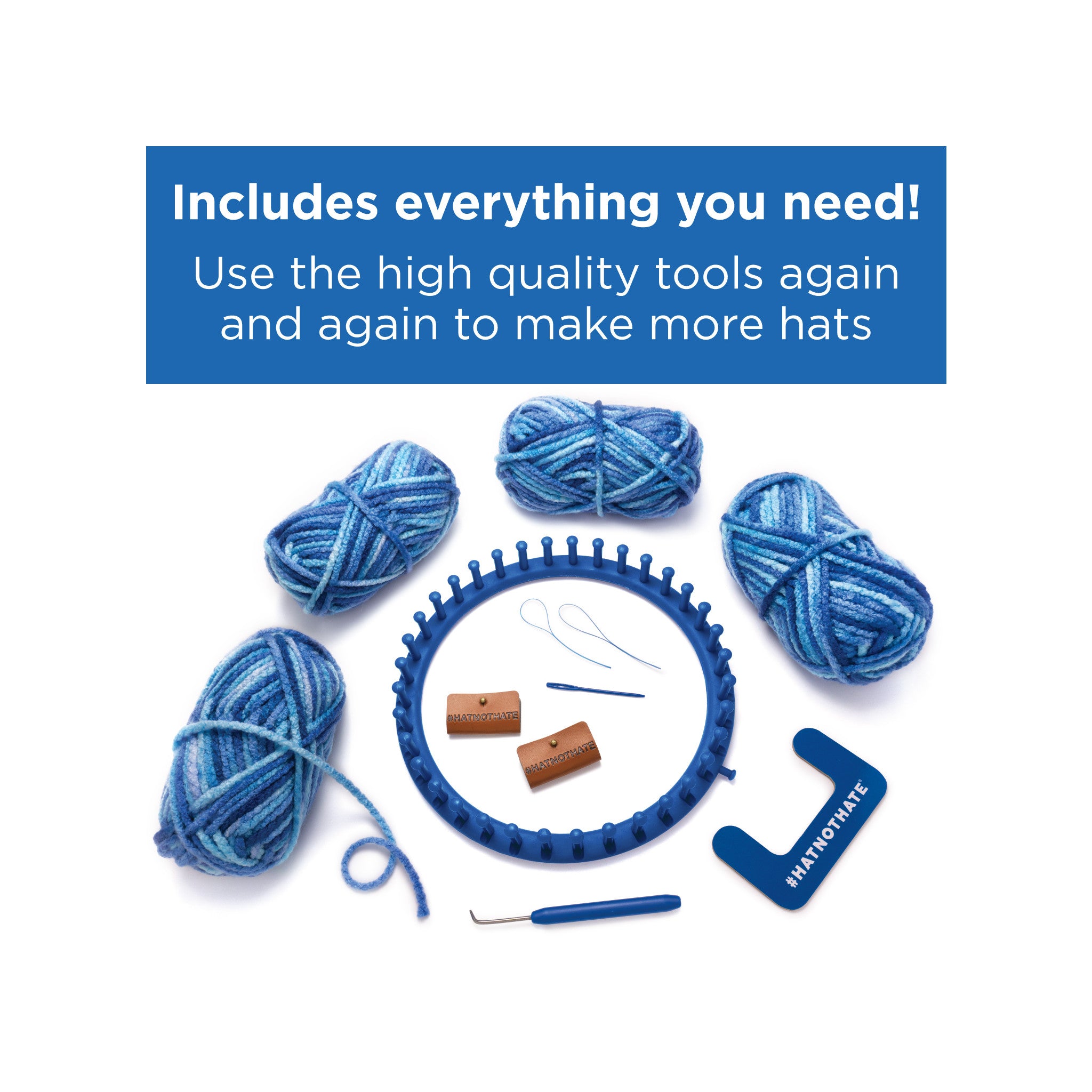 Hat Not Hate Quick Knit Loom