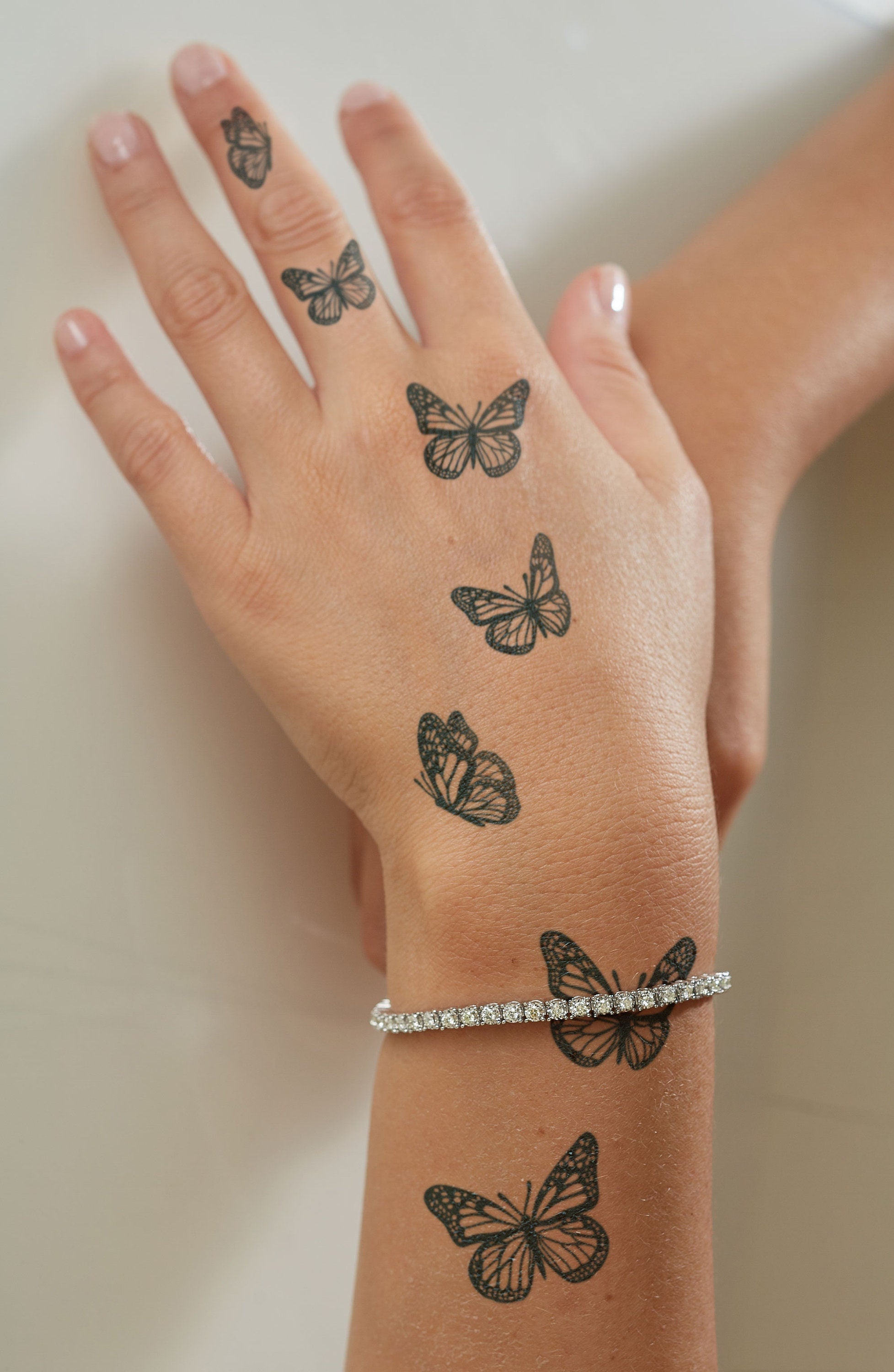 Tattoos - Henna Butterflies