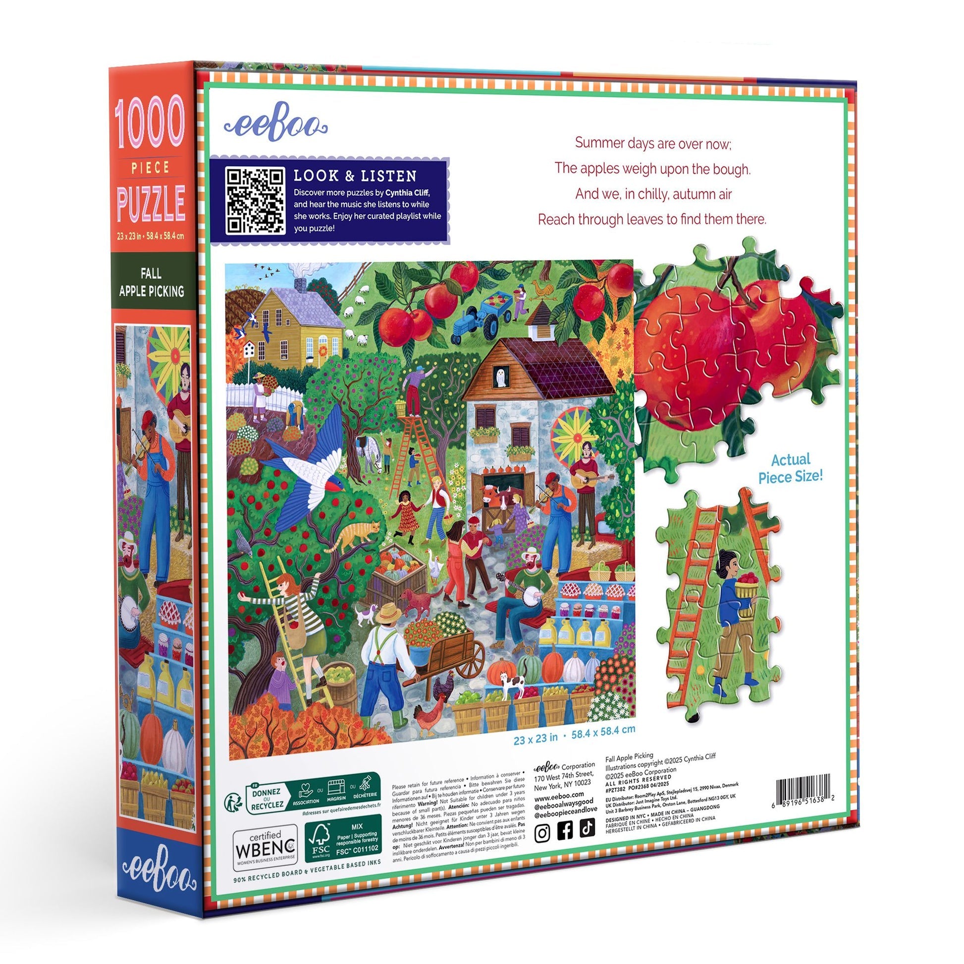 Fall Apple Picking 1000Pc