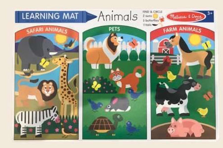 Learning Mat Animals