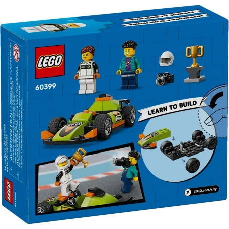 LEGO Green Race Car
