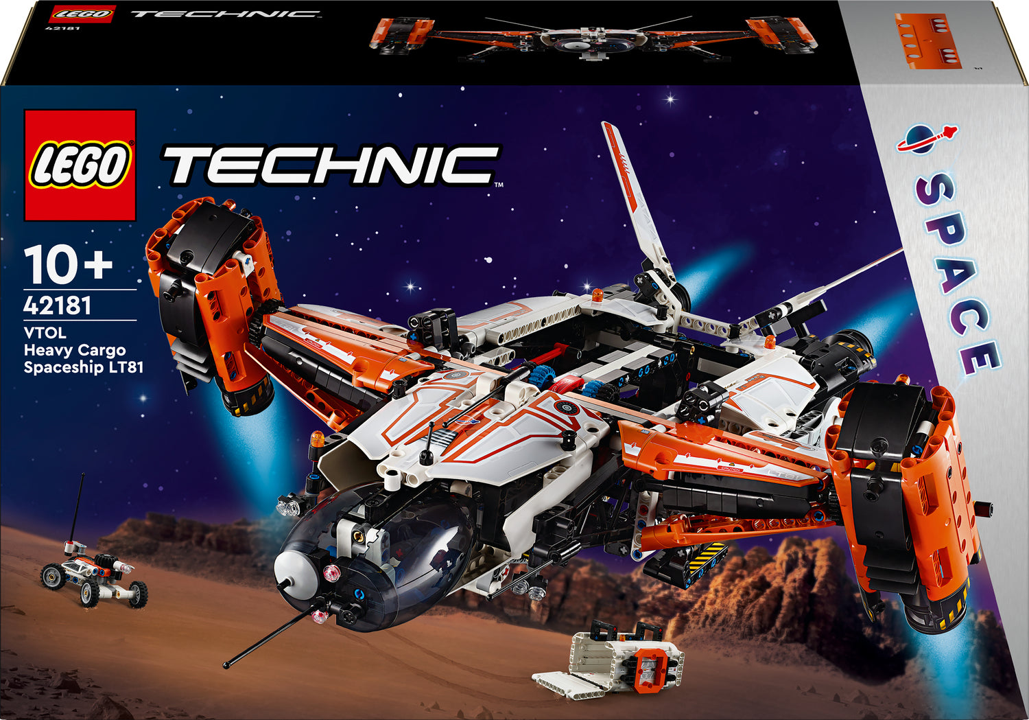 LEGO VTOL Heavy Cargo Spaceship LT81