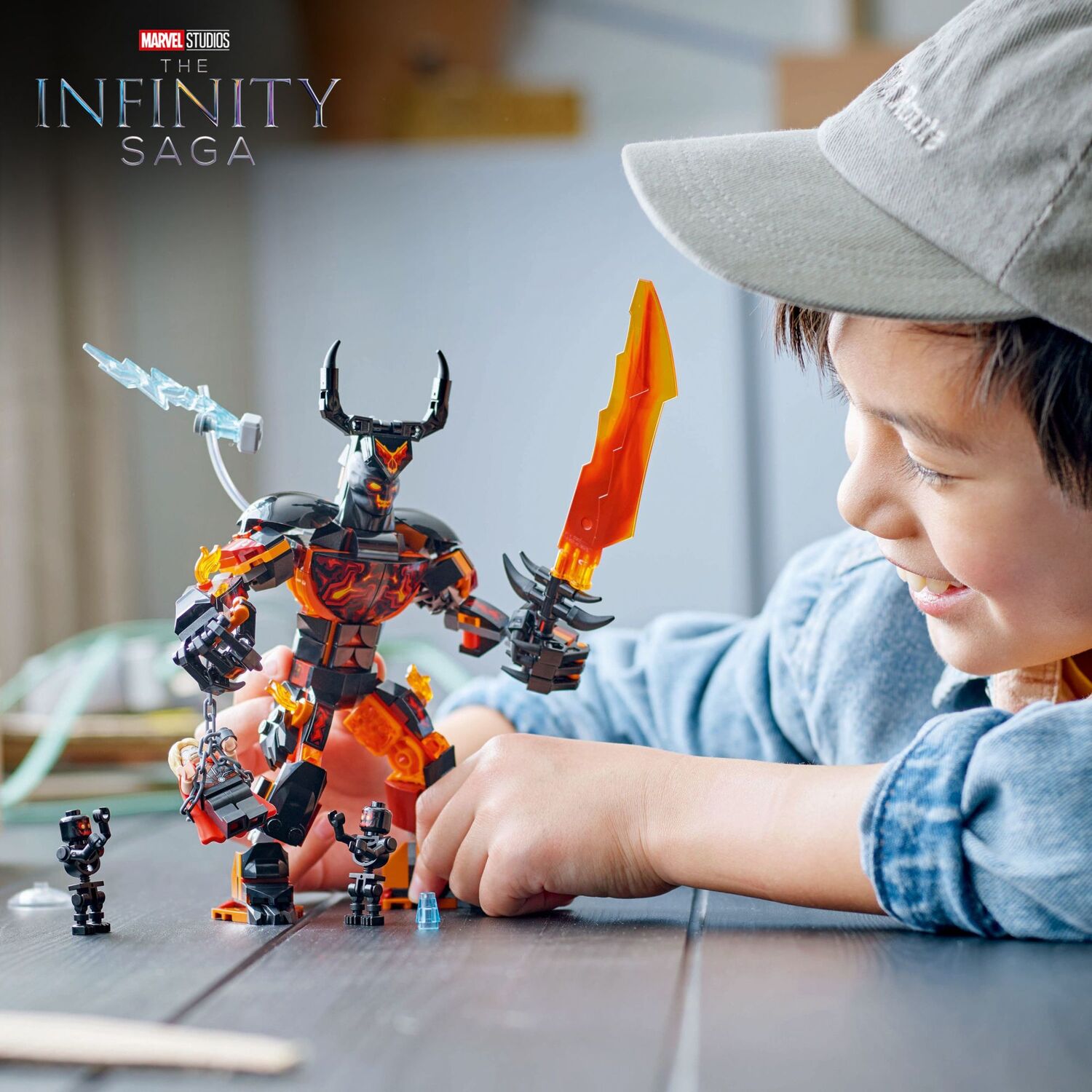 LEGO Thor vs. Surtur Construction Figure