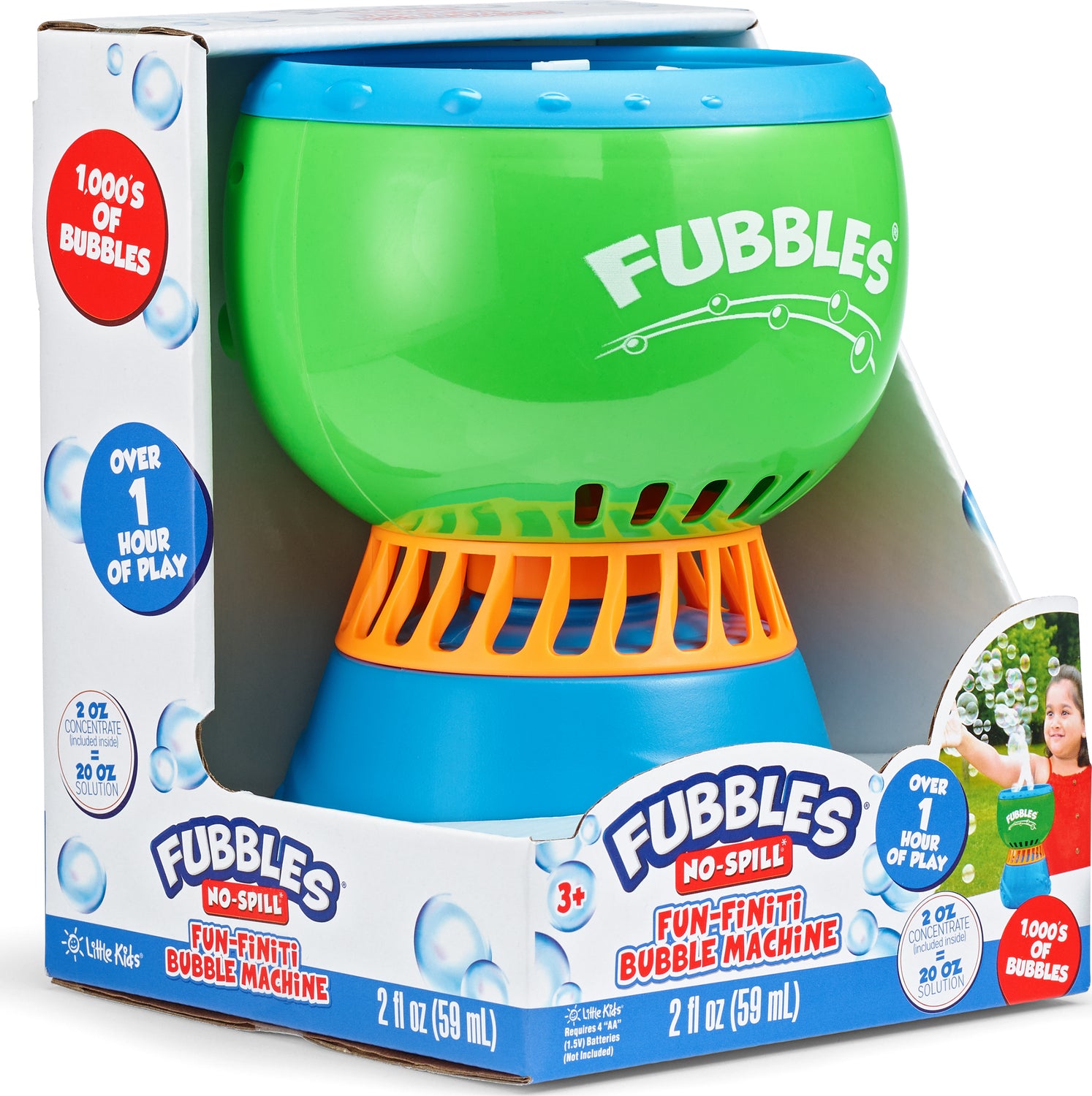 Fubbles Fun-Finiti Bubble Machine