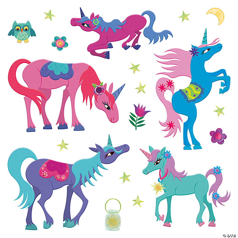 Sticker Tote: Magical Unicorns