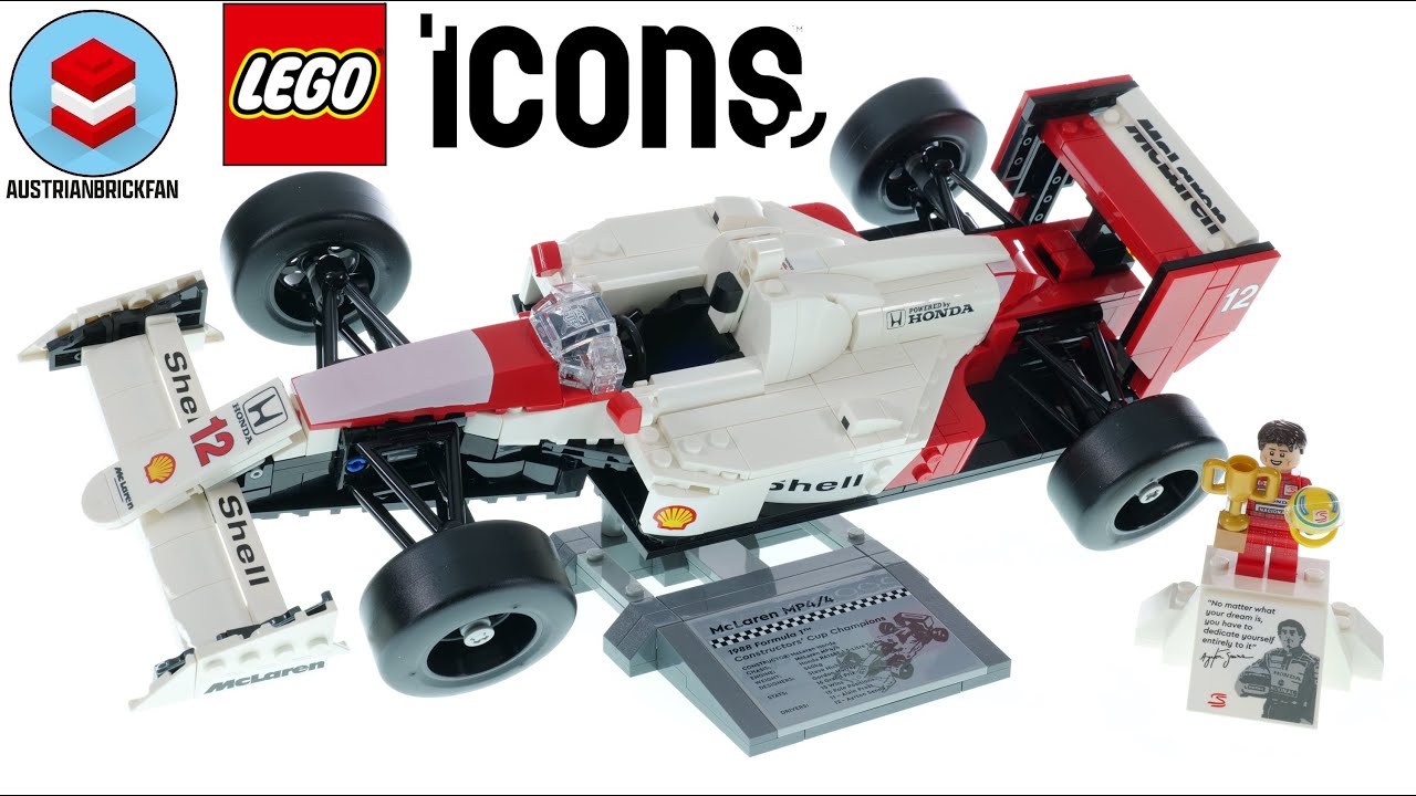 LEGO Mclaren Mp4/4 & Ayrton Senna