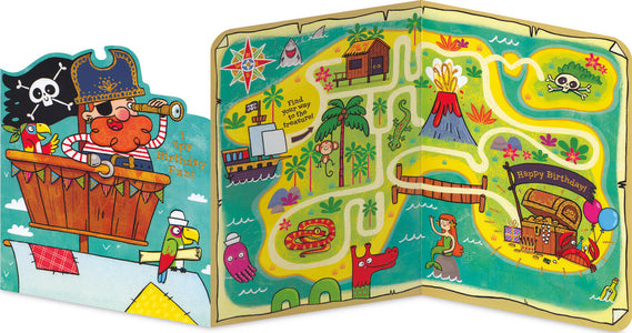 Tri-Fold Pirate Card