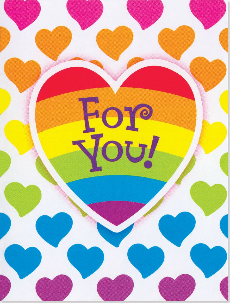Hearts Enclosure Card