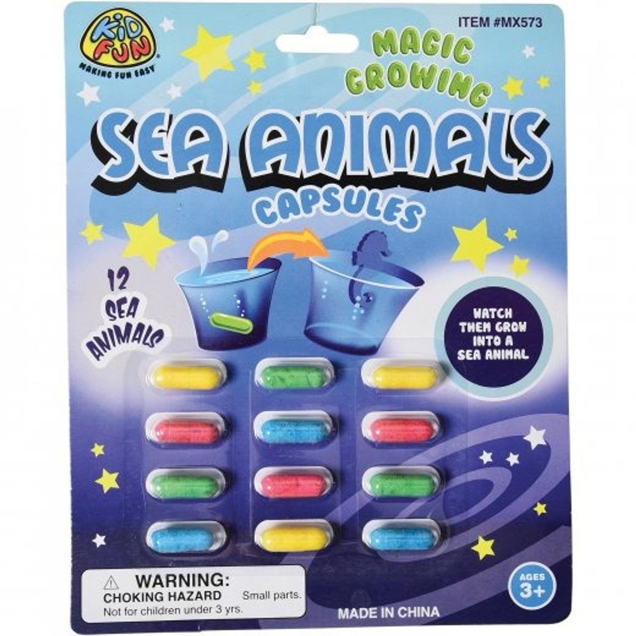 Magic Grow Sea Animal Capsules