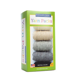 Pegloom and LapLoom Yarn Pack - Nuetral