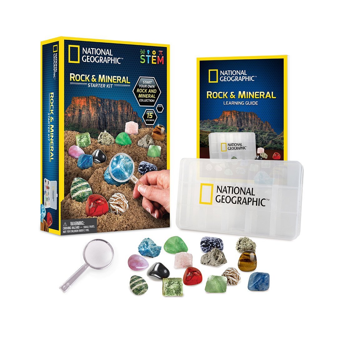 National Geographic Rock +  Mineral Starter Kit