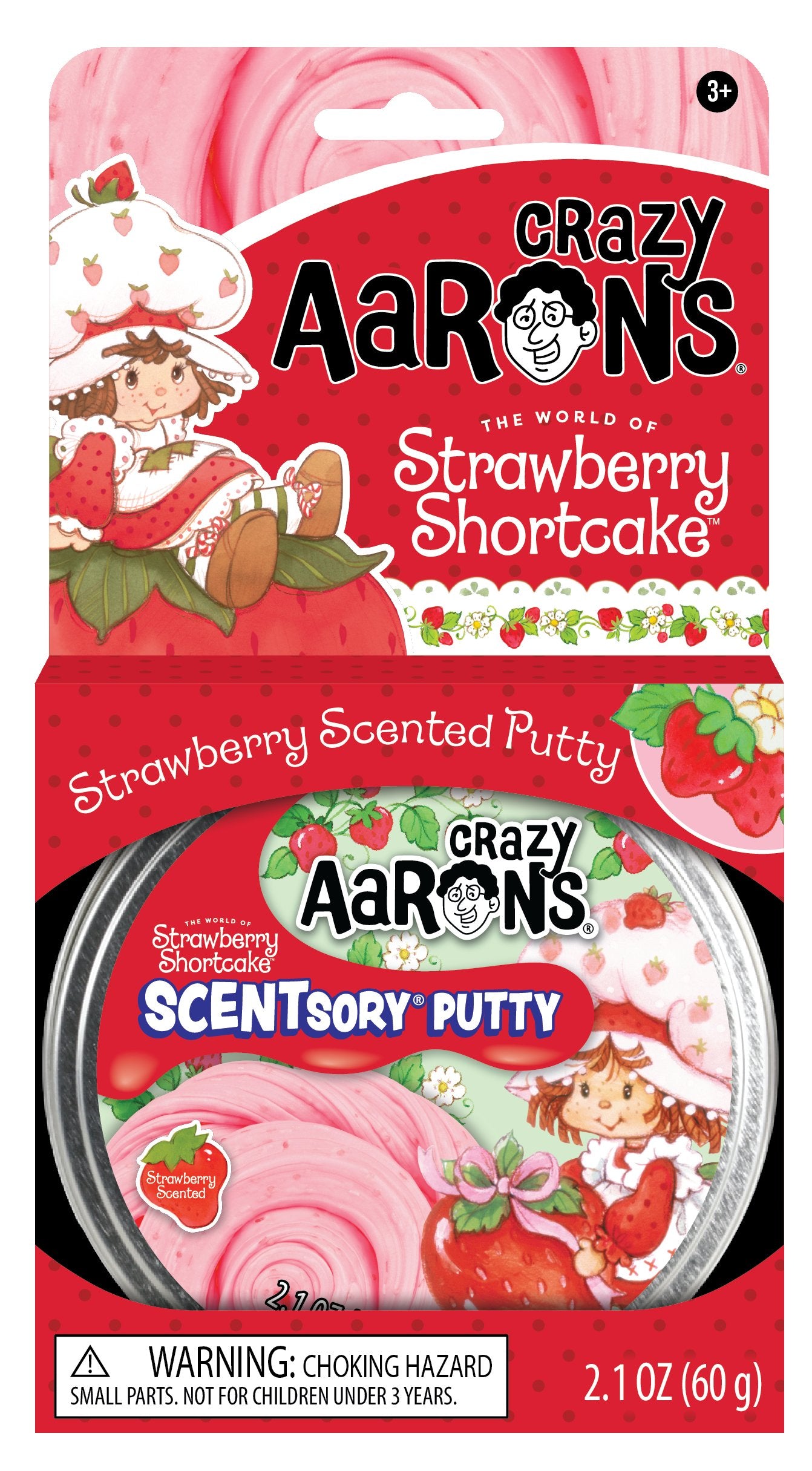 4" Thinking Putty SCENTsory - Strawberry Shortcake