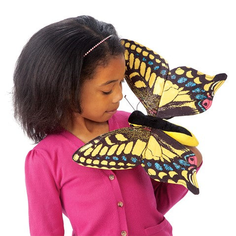 Swallowtail Butterfly Finger Puppet